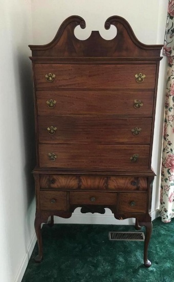 Vintage Tallboy Dresser