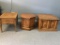 Set of Three Vintage Lamp/End Tables