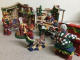 Various Department 56 Christmas Scene Pieces
