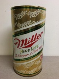 Vintage Miller High Life Champagne of Bottle Beer Metal Trash Can