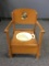 Vintage Baby Donald Duck Child's Potty Chair