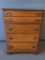 Vintage Bassett Chest of Drawers w/Four Drawers