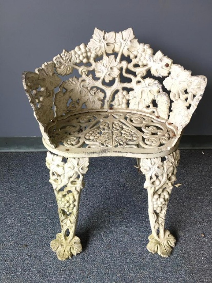 Cast Metal Outdoor Seat