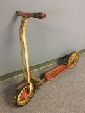 Rusty Vintage Metal Scooter