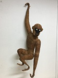 Hanging Wicker Monkey!