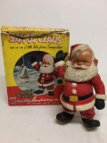 Vintage Plastic Santa Claus 
