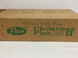 Vintage Peco Sparkling Lifetime Aluminum Christmas Tree