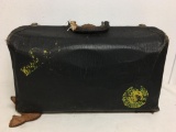 Vintage Leather Wilberforce University Travel Suitcase