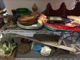 Two Shelf Lot of Misc Items