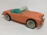 Vintage 1962 Plastic Barbie Austin Healy Convertible Car