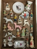 Group of Misc Porcelain Figurines and More