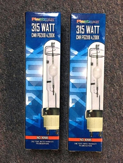 Pair of Plantmax Ceramic Metal Halide Lamps