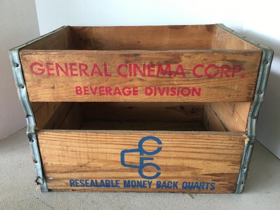 Vintage Wood Crate by General Cinema Corp