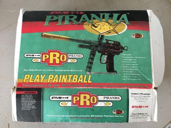 Piranha Pro Paintball Gun