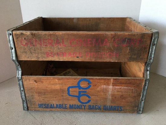 Vintage Wood Crate by General Cinema Corp