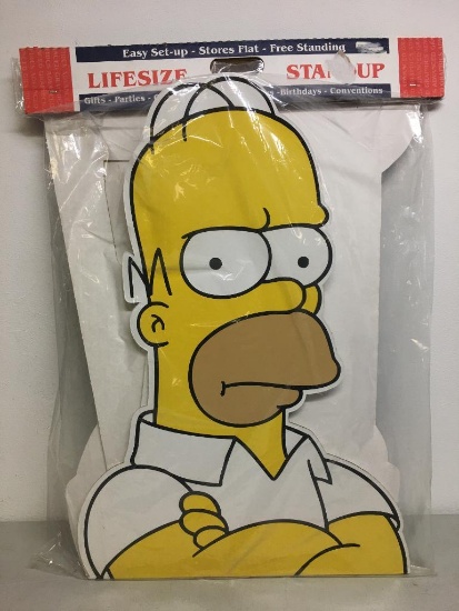 Homer Simpson Cardboard Cutout New in Package