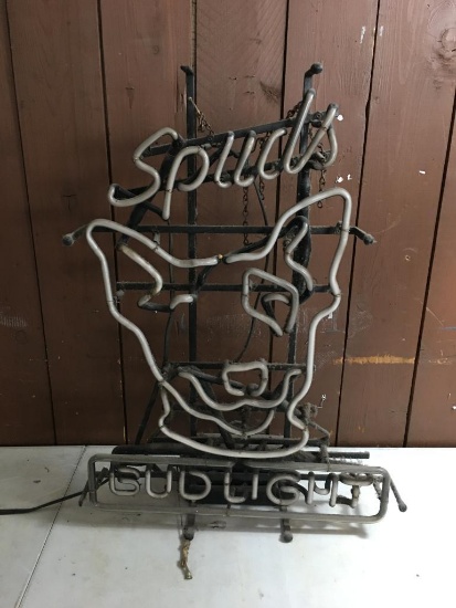 Bud Light Spuds Neon Light-Non Working