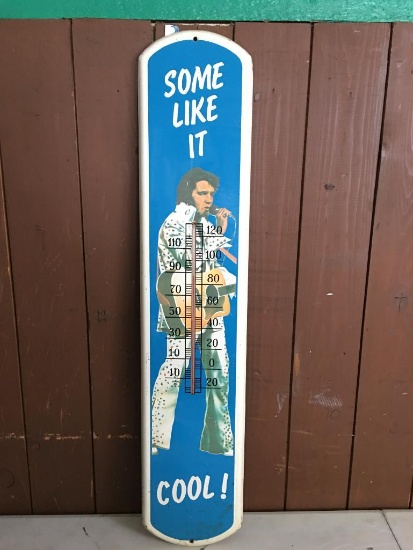 Metal Elvis Thermometer