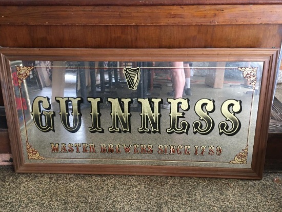 Guiness Framed Mirror
