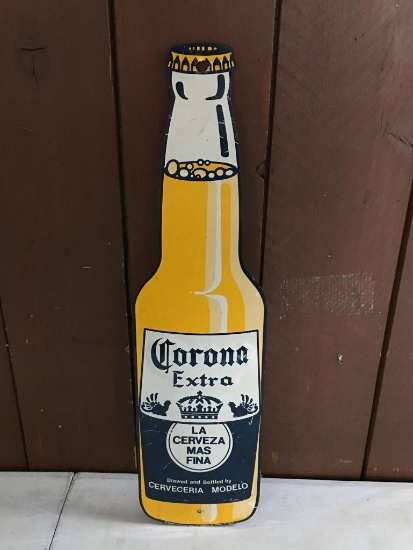 Metal Corona Sign
