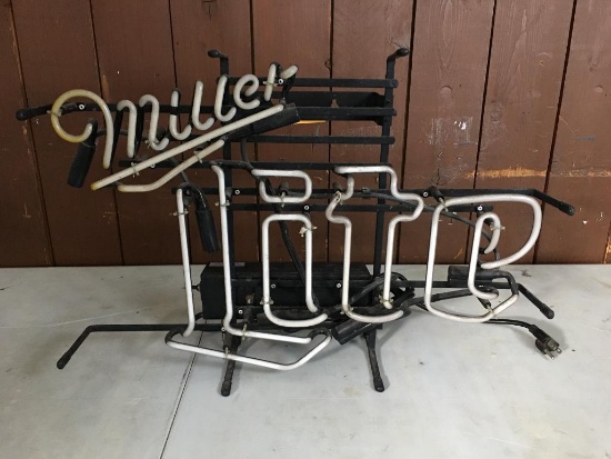 Miller Light Neon Sign