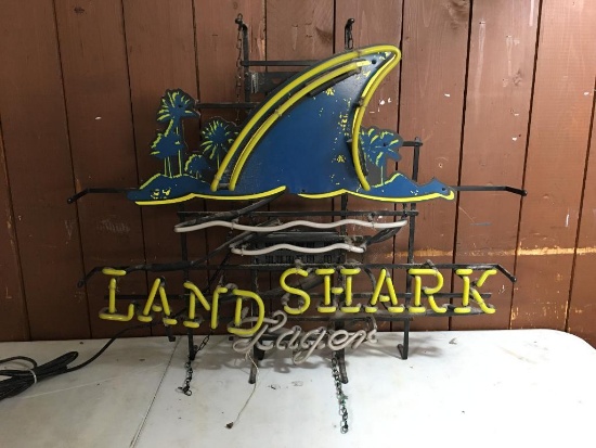 Land Shark Neon Sign