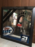 Miller Lite UC Framed Mirror