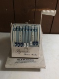 Vintage Paymaster Check Writer