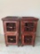 Set of Small Storage Cabinets