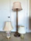 Lot of 3 Lamps