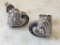 Set of Heart Earrings