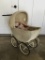 Antique Wicker Baby Stroller
