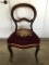 Antique Mahogany Balloon Back Chair