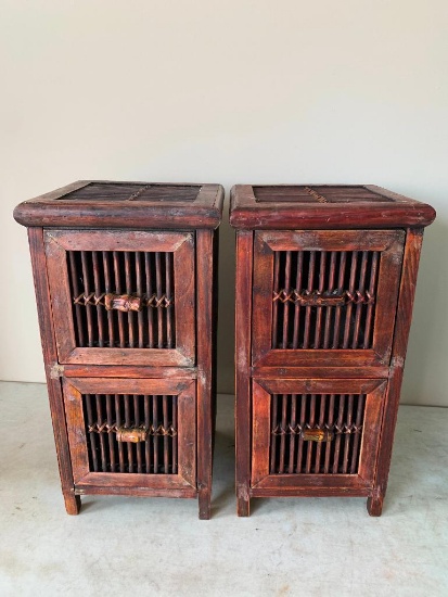Set of Small Storage Cabinets