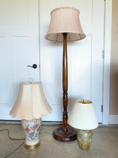 Lot of 3 Lamps