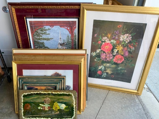 Lot of Wall Art Pieces