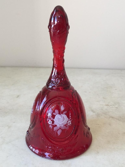 Fenton Glass Bell - Signed