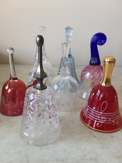 Lot of Glass Bells