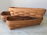 Collection of Longaberger Baskets
