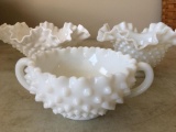 Milk Glass Lot