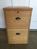 Sauder Style Wooden Filing Cabinet
