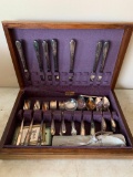 Collection of Misc Silver Plate Flatware