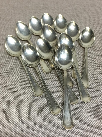 Set of Small Sterling Spoons - 98 Grams