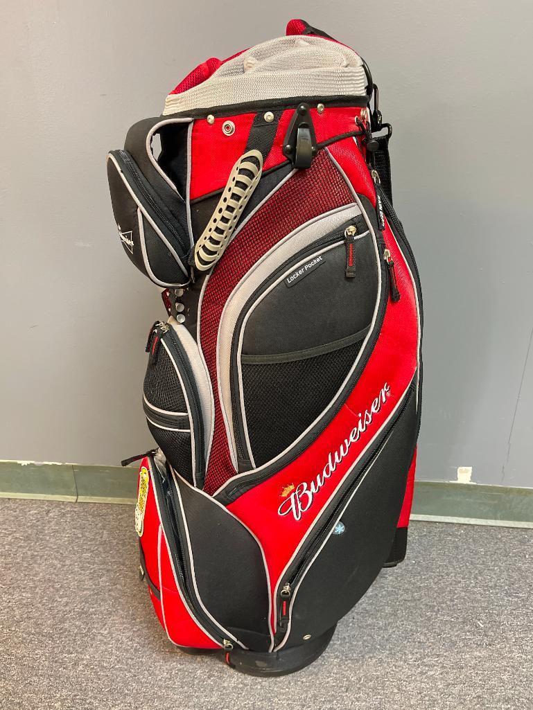 Budweiser Golf Bag - New | Proxibid