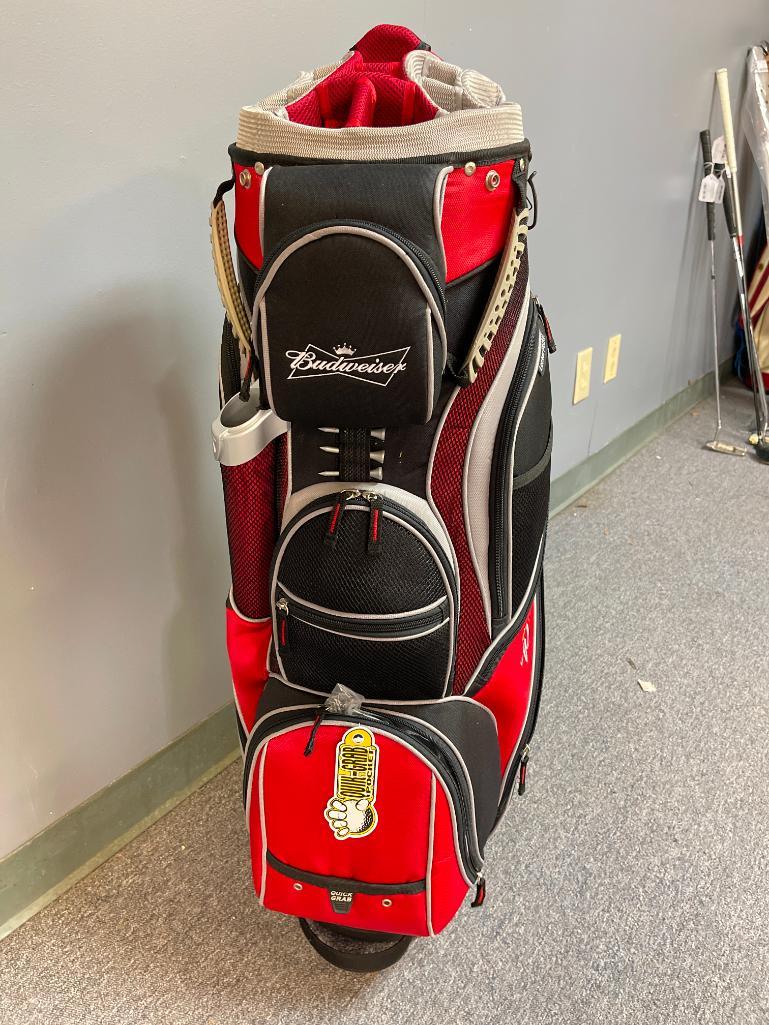 Budweiser Golf Bag - New | Proxibid