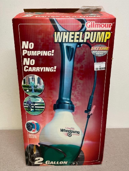 Gilmour Wheel Pump Sprayer. Appears New in Box