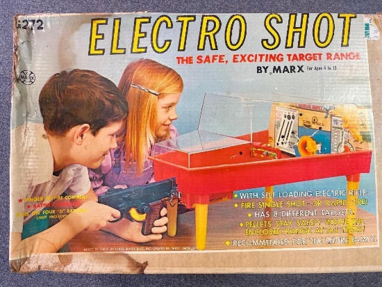 Vintage Electric Shot Target Range by Marx