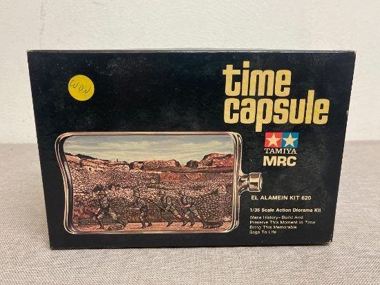 Vintage El Alamein Kit 620 Time Capsule Plastic Model