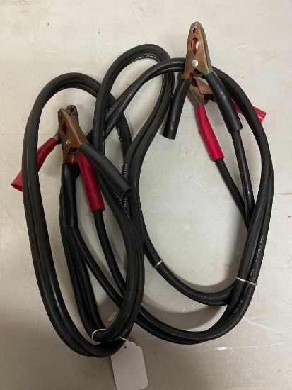 Set of Jumper Cables and Two Quarts of CarQuest Transmission Fluid