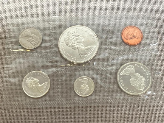 Group of Uncirculated Canadian Coins
